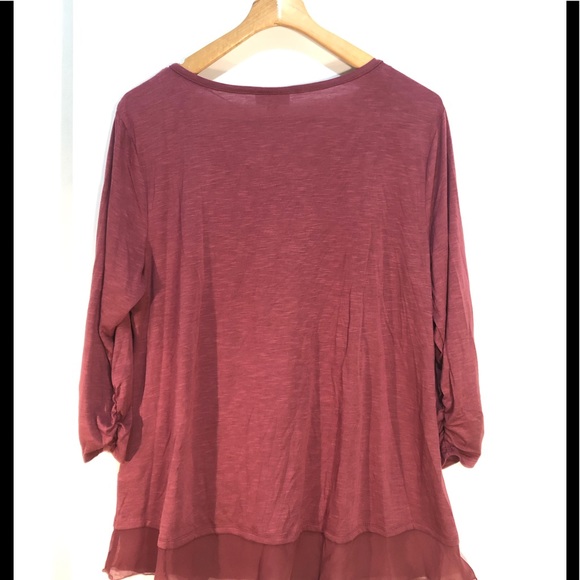 Brand New Style & Co Top in Pale Raspberry - Picture 5 of 5